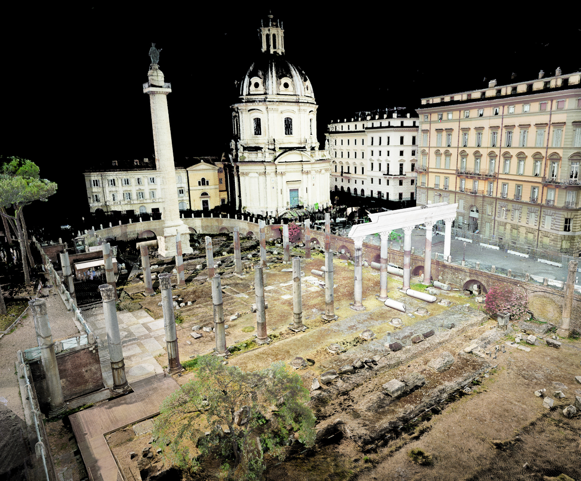 Basilica Ulpia model