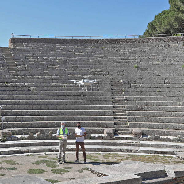Drone on Theater - Ostia