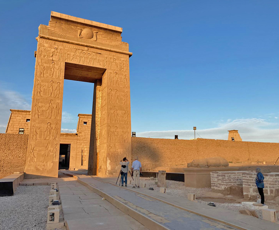 Gate of Ptolemy Euergetes - Egypt