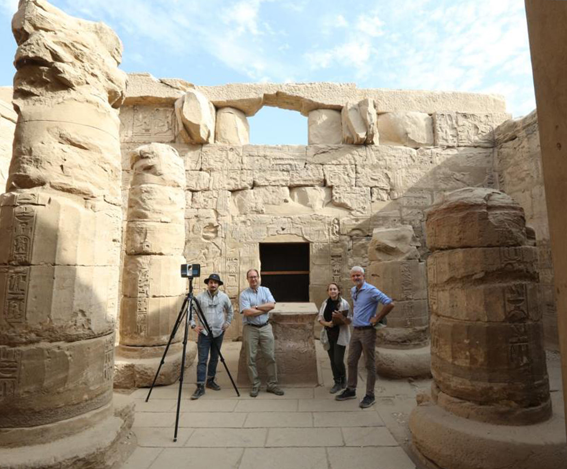 Khonsu Temple in Luxor - Egypt